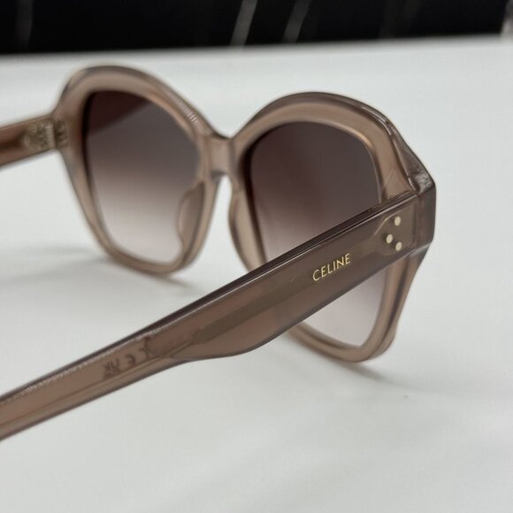NEW CL40200I 45Z CELINE SUNGLASSES BROWN WOMEN EYEWEAR CELINE - Picture 9 of 13